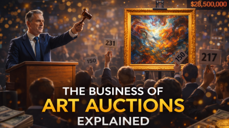 Unlocking 5 hidden secrets of Business of Art Auctions: How the Global Art Market Works